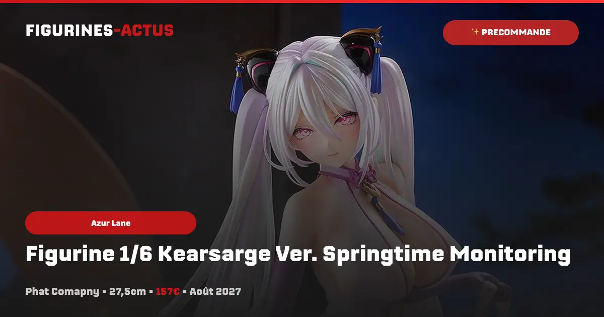 Phat! Company annonce une figurine de Kearsarge en tenue du Nouvel An lunaire pour Azur Lane !